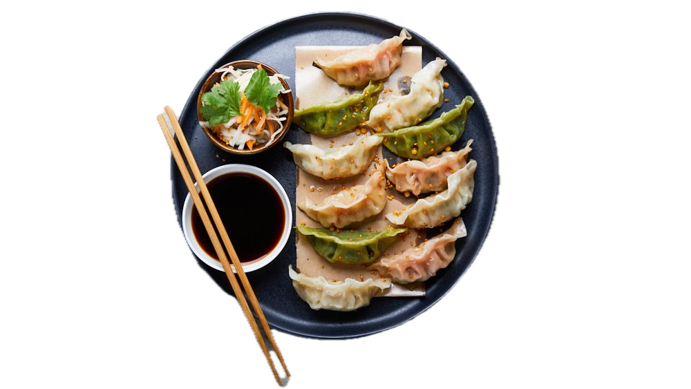 Dumplings med dippsås