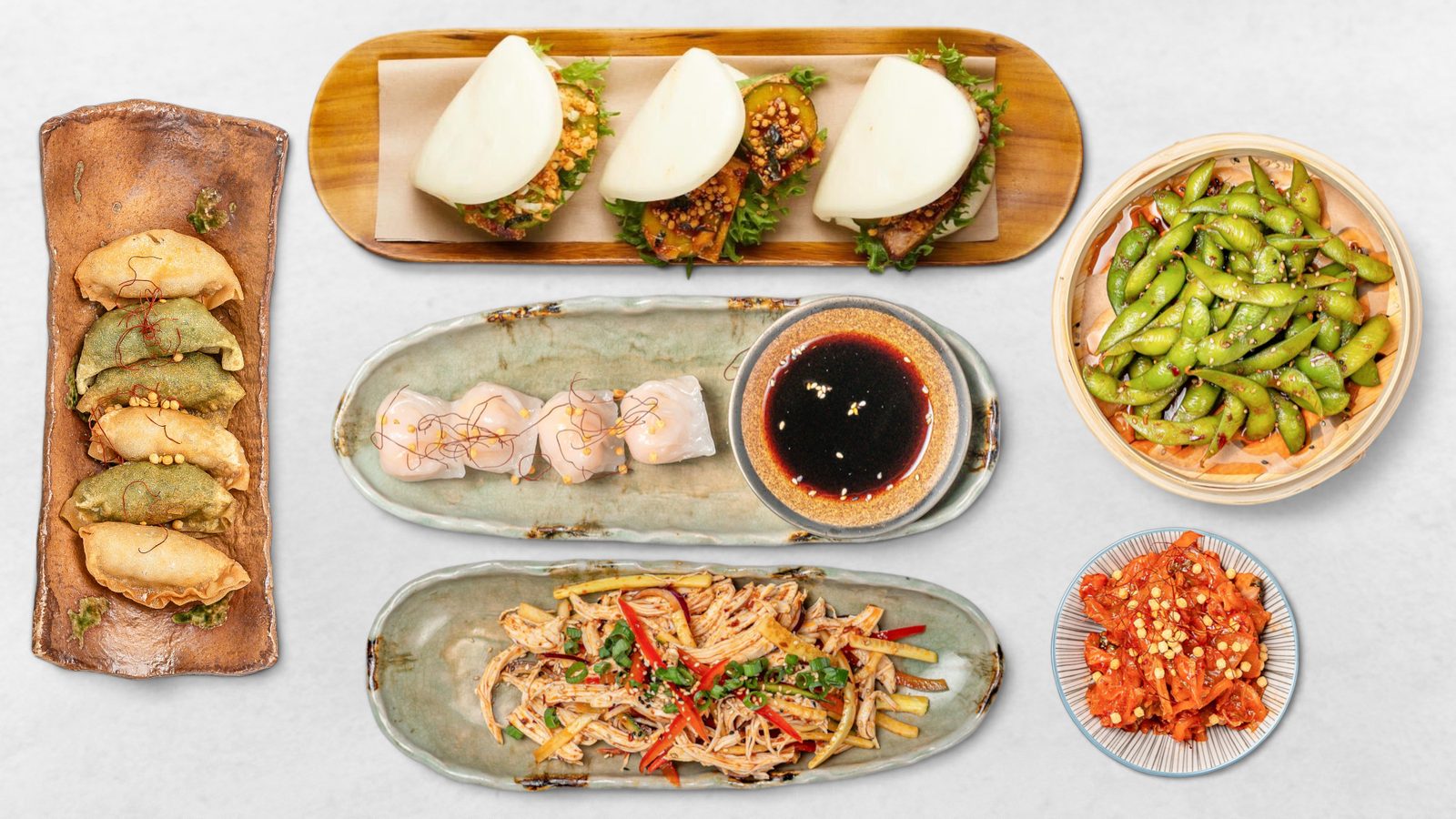 Dim Sum Brunch-uppdukning