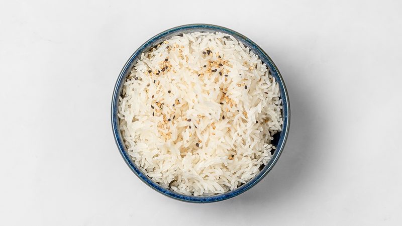 Plain rice