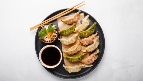 Ångad Dumplings Kyckling