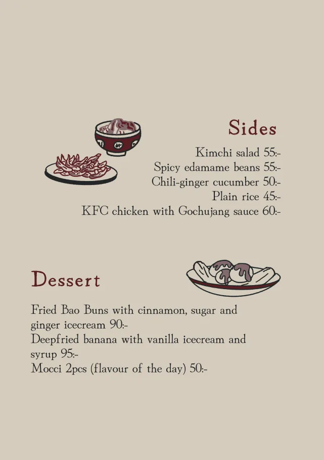 Sida 7: Sides och Dessert